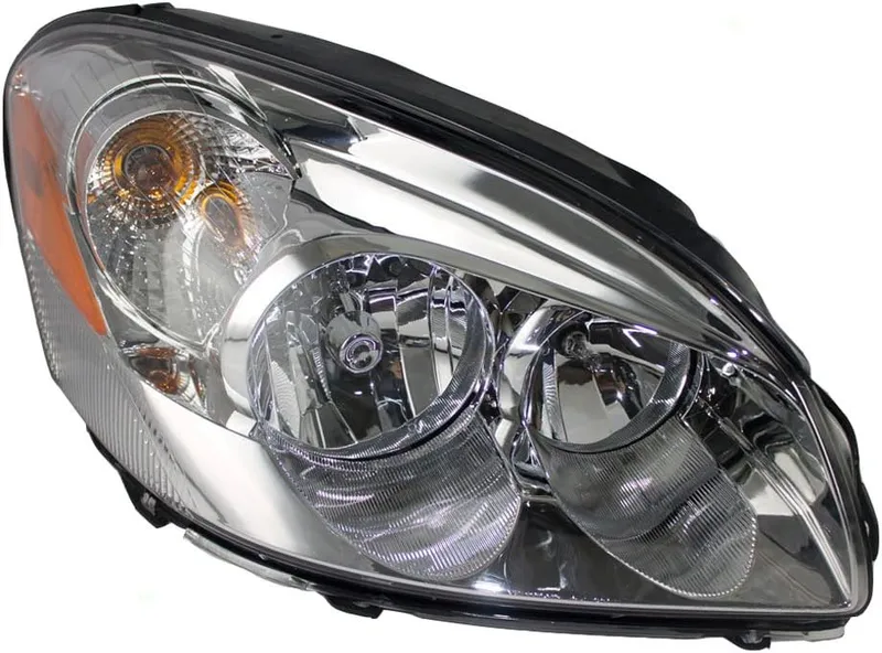 Brock Replacement Passenger Halogen Headlight Compatible with 2006-2008 Lucerne 22811900