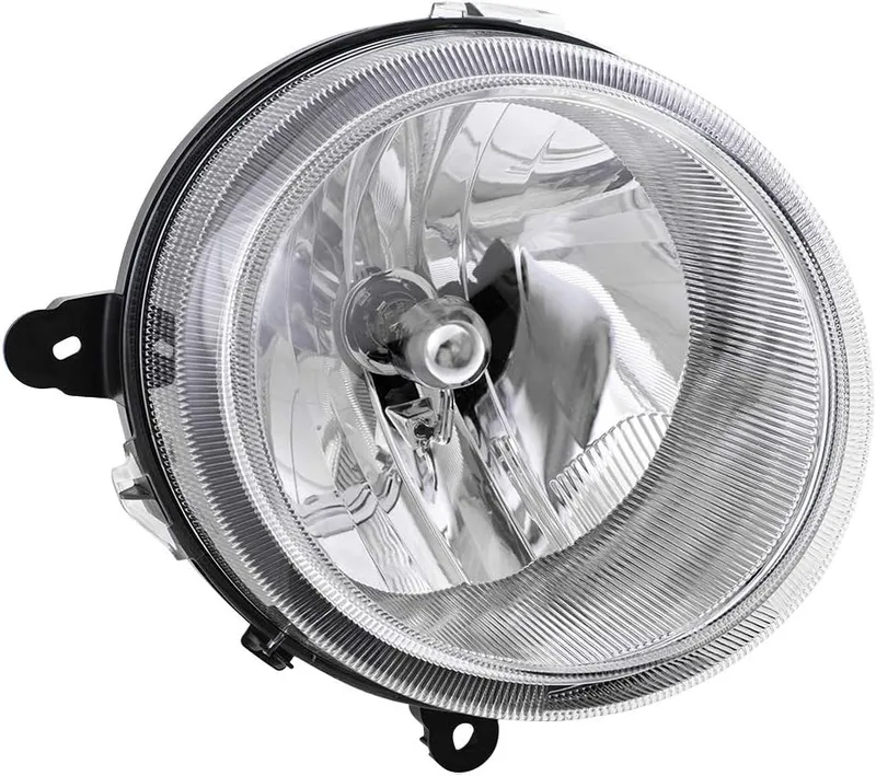 Brock Replacement Passenger Halogen Headlight Compatible with 2007-2010 Compass 2007-2017 Patriot 5303842AE