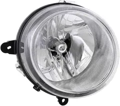 Brock Replacement Passenger Halogen Headlight Compatible with 2007-2010 Compass 2007-2017 Patriot 5303842AE