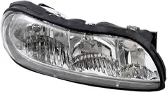 Brock Replacement Passenger Side Halogen Combination Headlight Assembly Compatible with 1997-2003 Malibu 22618781