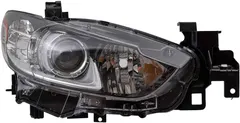 Brock Replacement Passengers Halogen Combination Headlight Headlamp Compatible with GMP2510K0