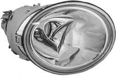 Brock Replacement Passengers Halogen Headlight Headlamp Compatible with 1998-2005 VW New Beetle 1C0 941 030 K