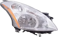 Brock Replacement Passengers Halogen Headlight Headlamp Compatible with 10-12 Altima 26010-ZX00A