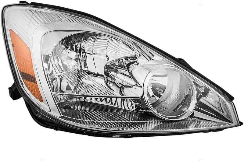 Brock Replacement Passengers Halogen Headlight Headlamp Compatible with 2004-2005 Sienna Van 81110AE010