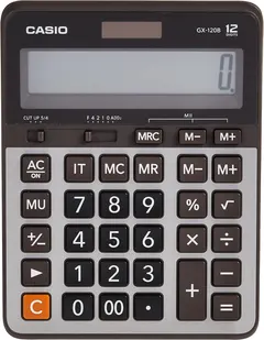 Casio GX-120B Electronic Desktop Calculator with 12-digit Extra Large Display