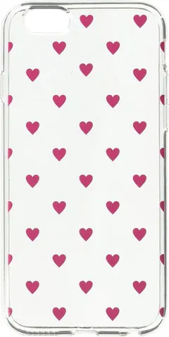 Centon Electronics Cell Phone Case for iPhone 6 - Retail Packaging - Dotty Magenta Hearts