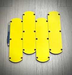 Cncdesigns Zero Clearance Insert (4-Pack) for DeWalt Fixed Miter Saw (Color varies)