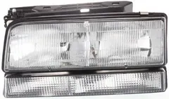 CPP Left Driver Side Headlight Head Lamp for 1991-1993 Buick LeSabre, Park Avenue