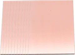 Dasunny 10 Pcs Single Sided Copper Clad Laminate PCB Small FR4 Circuit Board, 2.75 x 3.94 inch
