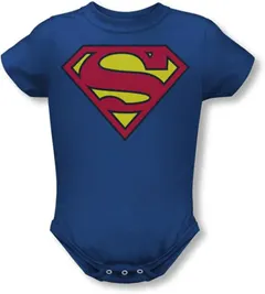 DC Comics Superman Creeper Romper Size: 0-6 Months