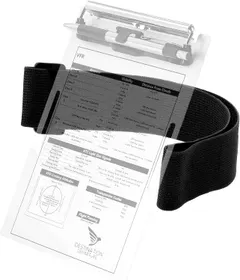 Destination Departure Replacement Strap Universal 1.5" Width Elastic Strap VFR IFR Kneepad Gear Private Instrument Commercial Plane Aviation Checklist Notepad Board Accessories Crew Flight Kit Strap