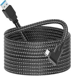 dethinton Link Cable 16ft Nylon Braided, Compatible for Oculus Link Cable, Virtual Reality (VR) Headsets Link Compatible for Quest2 to a Gaming PC, USB 3.2 Gen 1 5Gbps 3A