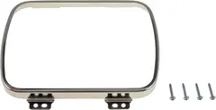 Dorman 42407 Rectangular Headlamp Retaining Ring With 4 Retaining Screws - Steel Universal Fit