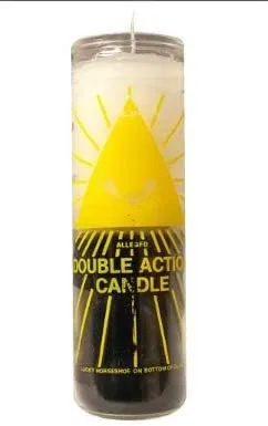 Double Action Reversible Evil Eye Candle