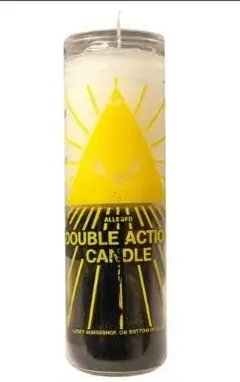 Double Action Reversible Evil Eye Candle