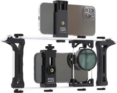 DREAMGRIP Evolution PRO 2 Plus Universal Modular Transformable Rig System for Any Smartphone, Action and DSLR Cameras, Basic Phone Video Kit for Vlogging, Youtubers, Journalists or Filmmakers