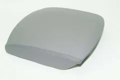 DSV Fits 2009-2013 Honda Pilot Synthetic Leather Gray Console LID ARMREST Cover (Vinyl Part Only)