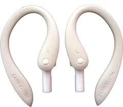 EARBUDi Ear Hooks Compatible with Apple EarPods | Adjustable Rubber Ear Loops Compatible to Keep Apple EarPods in Place During Activity | Made for Wired Earbuds | Cool Grey