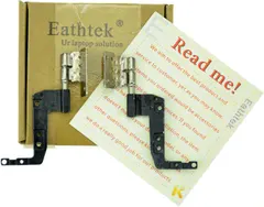 Eathtek Replacement Screen Hinge Left Right Hinges Set for Dell Latitude E5520 seires, Compatible Part Number 31FVT 3RCYY