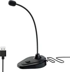 Eboda USB Computer Microphone with Mute Button,Plug&Play Condenser,Desktop, PC, Laptop, Mac, PS4,360 Gooseneck Design for Online Chatting, Home Studio, Podcasting, Gaming, Skype, Zoom,YouTube