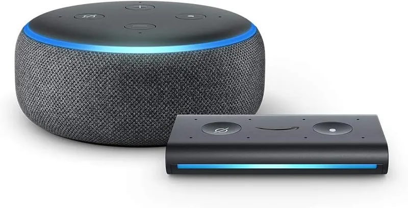 Echo Dot (3rd Gen) Charcoal with Echo Auto