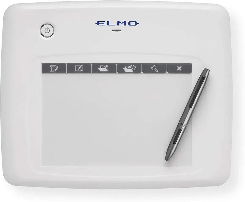 Elmo 1307 Model CRA-1 Wireless Pen Tablet, Wireless Interactive Capability, Compatible with Elmo Document Cameras, 16 Ho
