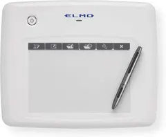 Elmo 1307 Model CRA-1 Wireless Pen Tablet, Wireless Interactive Capability, Compatible with Elmo Document Cameras, 16 Hours of Continuous Operation Time, Range up to 49.2 Feet, Auto Power Off