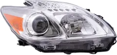 EPIC LIGHTING Halogen Headlight Lens Housing Assembly Replacement for Toyota 2012-2015 Prius [ TO2519134 8113047520 ] Right Passenger Side RH