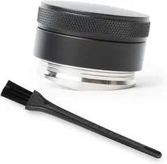Espresso Distribution Tool 54mm - Adjustable Depth Coffee Distribution Tool - Compatible w/Breville Barista Express Espresso Machine - Cleaning Brush - Espresso Machine Accessories