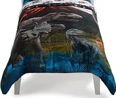 Franco Jurassic World Predator Run Twin Full Comforter