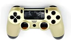 Front+Back Shell Housing Case Cover Protector for PS4 Old Version JDM 011 JDS 011 JDS 001 Gaming Controller Shell Gold