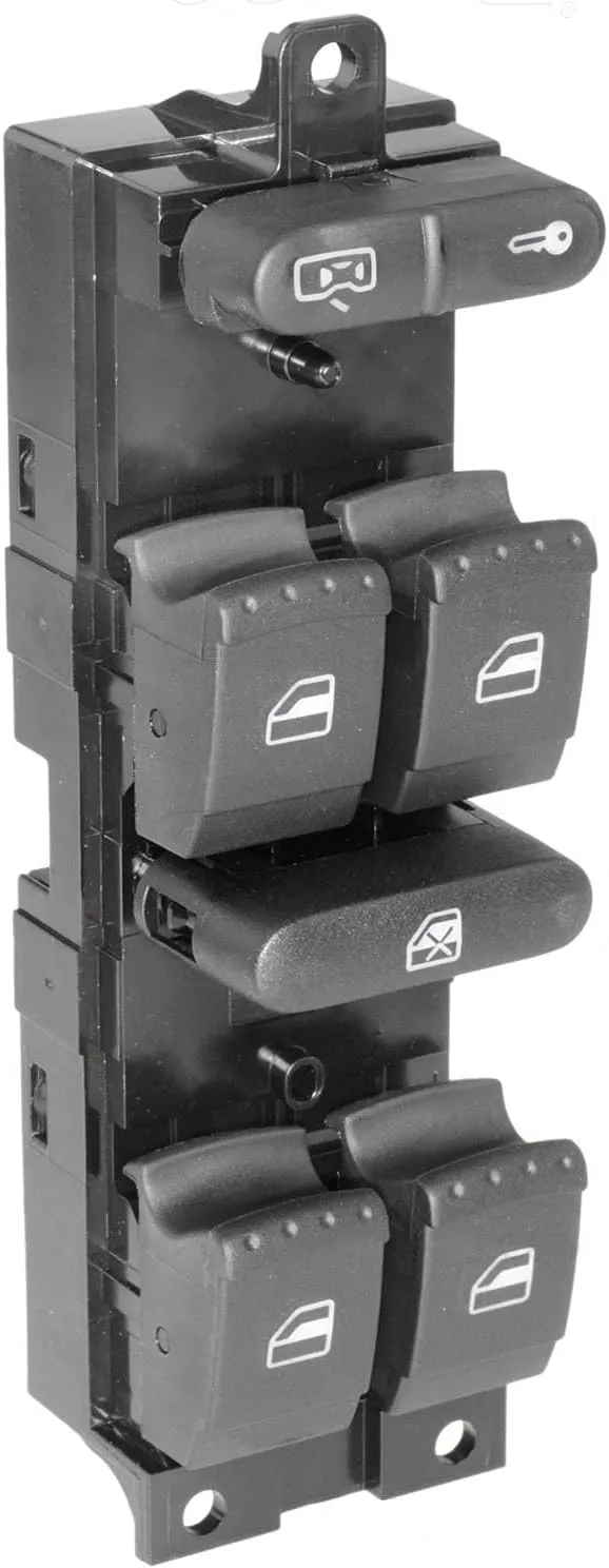Front Left Driver Side Master Power Door Window Switch Control Switch compatible with Jetta 99-05 / Golf 99-06 / Passat