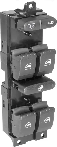Front Left Driver Side Master Power Door Window Switch Control Switch compatible with Jetta 99-05 / Golf 99-06 / Passat 98-05(year 99 00 01 02 03 04 05 06 1999 2000 2001 2002 2003 2004 2005 2006)