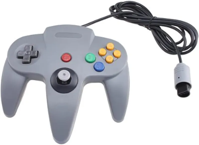 Gamepad Controller Replacement for Nintendo 64 N64 - Grey