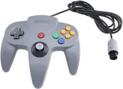 Gamepad Controller Replacement for Nintendo 64 N64 - Grey