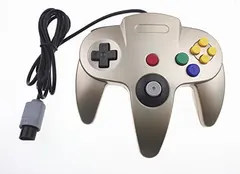 Generic Classic Controller for Nintendo 64 N64 Gold