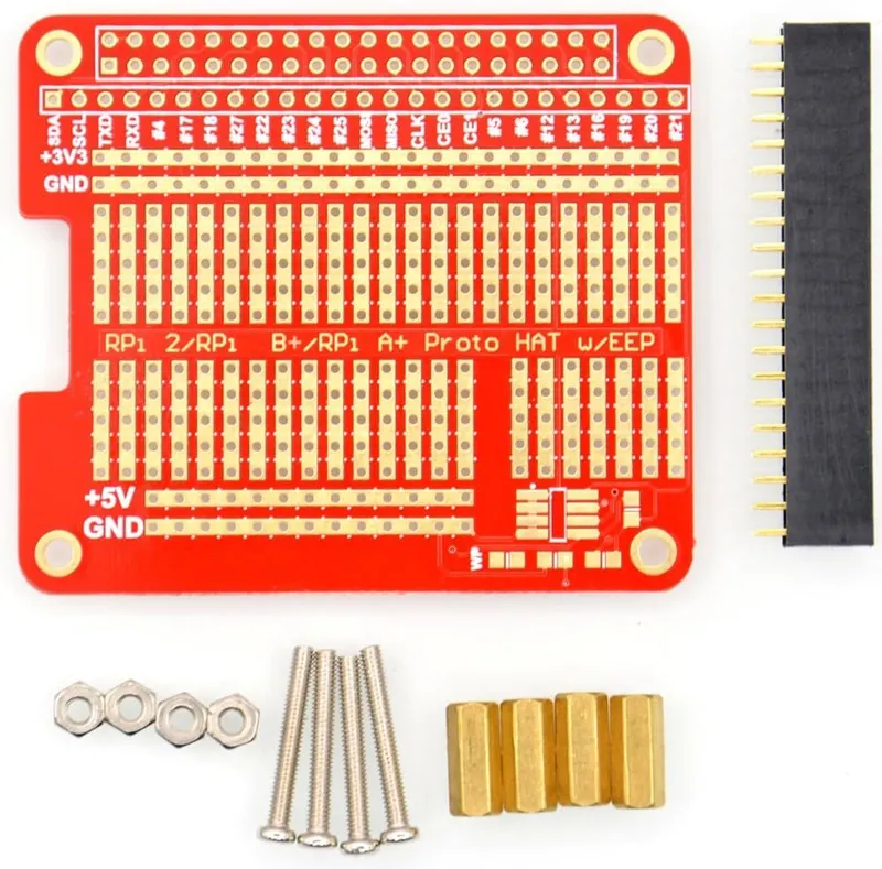 Gowoops Prototype HAT Shield for Raspberry Pi 2 A+ B+