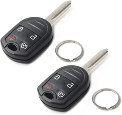 GZYF 2 Keyless Entry Remote Control Key Fob Replacement 4-Button for 2011-2015 Ford Explorer & 2011-2016 F-150 F-250 F-350 F-450 F-550 Super Duty