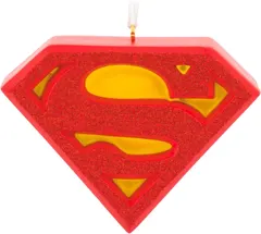 Hallmark DC Comics Superman Shield Christmas Ornament