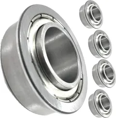 HD Switch (4 Pack) Front Wheel Bushing to Bearing Conversion Kit Replaces Craftsman DYS4500 YS4500 YT3000 YTS400