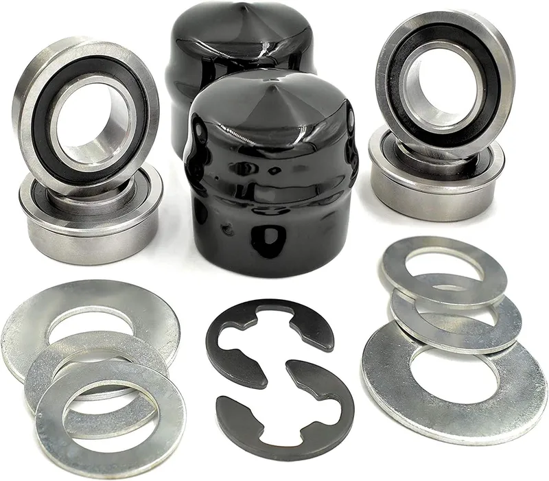 HD Switch Conversion Kit Front Wheel Bushing Replacement for John Deere Scotts Sabre Wheel Bearings GX10059 M123253 M123