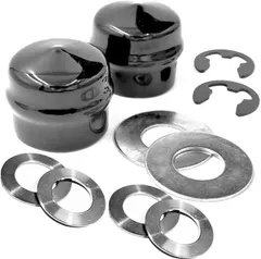 HD Switch Front Wheel Hardware Kit Snapper, Simplicity, Murray, Regent, Broadmoor Tractor Includes Thrust Washers, Washers, E-Clips & Hub Caps