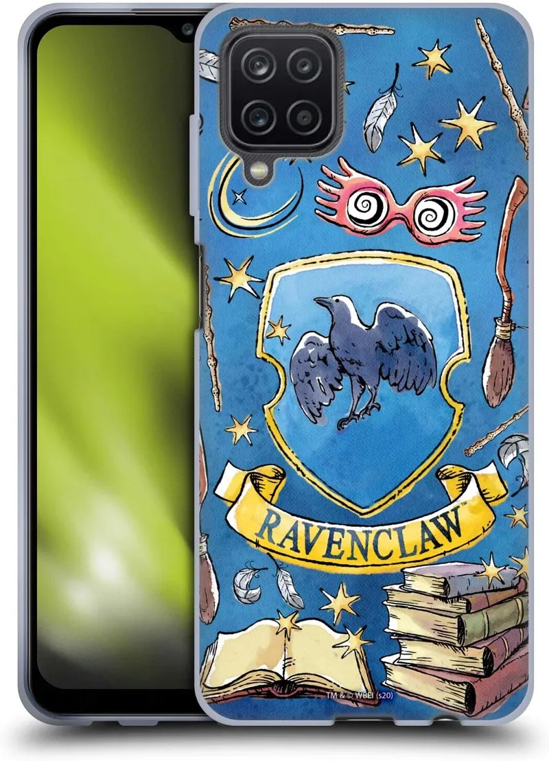 Head Case Designs Officially Licensed Harry Potter Ravenclaw Pattern Deathly Hallows XIII Soft Gel Case Compatible with