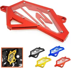 Heinmo Front Sprocket Chain Guard Cover Left Side Engine Protector for Yama' R3 MT03 MT25 2015-2017,R3 ABS 2017,R25 2013-2017(Red)