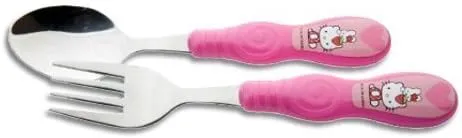 Hello Kitty Fork and Spoon Set