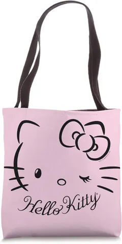Hello Kitty Winking Tote Bag