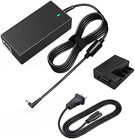 HY1C ACK-E5 AC Power Adapter LP-E5 Dummy Battery DR-E5 DC Coupler Kit for Canon EOS Rebel XSi T1i 450D 500D 1000D Kiss F