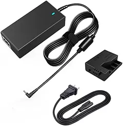 HY1C ACK-E5 AC Power Adapter LP-E5 Dummy Battery DR-E5 DC Coupler Kit for Canon EOS Rebel XSi T1i 450D 500D 1000D Kiss F X2 X3 Cameras