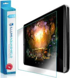 ILLUMI AquaShield Screen Protector Compatible with NVIDIA Shield Tablet K1 (2-Pack) No-Bubble High Definition Clear Flexible TPU Film