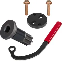 Injection Pump Gear Puller & Cummins Engine Barring/Rotating Tool & 13mm Injection Pump and Idle Lock Nut Wrench Tool for 1989-2002 Dodge Ram Cummins Diesel Engines Bosch VE P7100 VP44 4BT 6BT IP